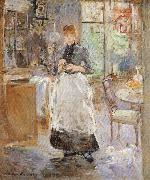 Berthe Morisot In the Dining Room Spain oil painting artist